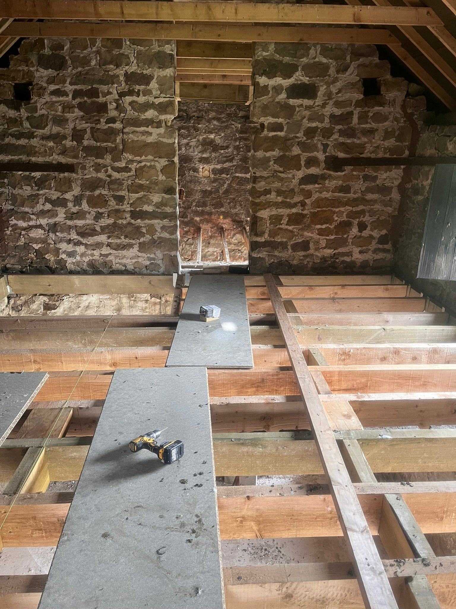 flooring going in 