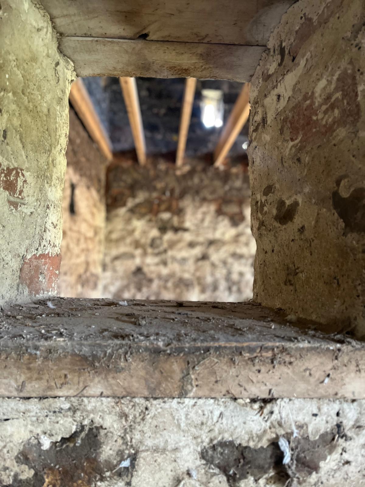 through the wall 